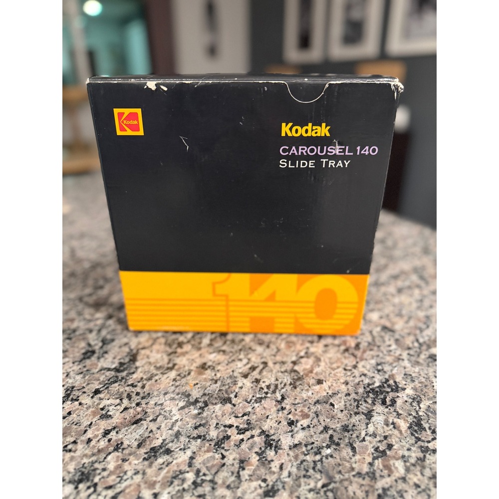 Kodak Carousel 140 Slide Tray for 35mm Projector with Box vintage 2000's